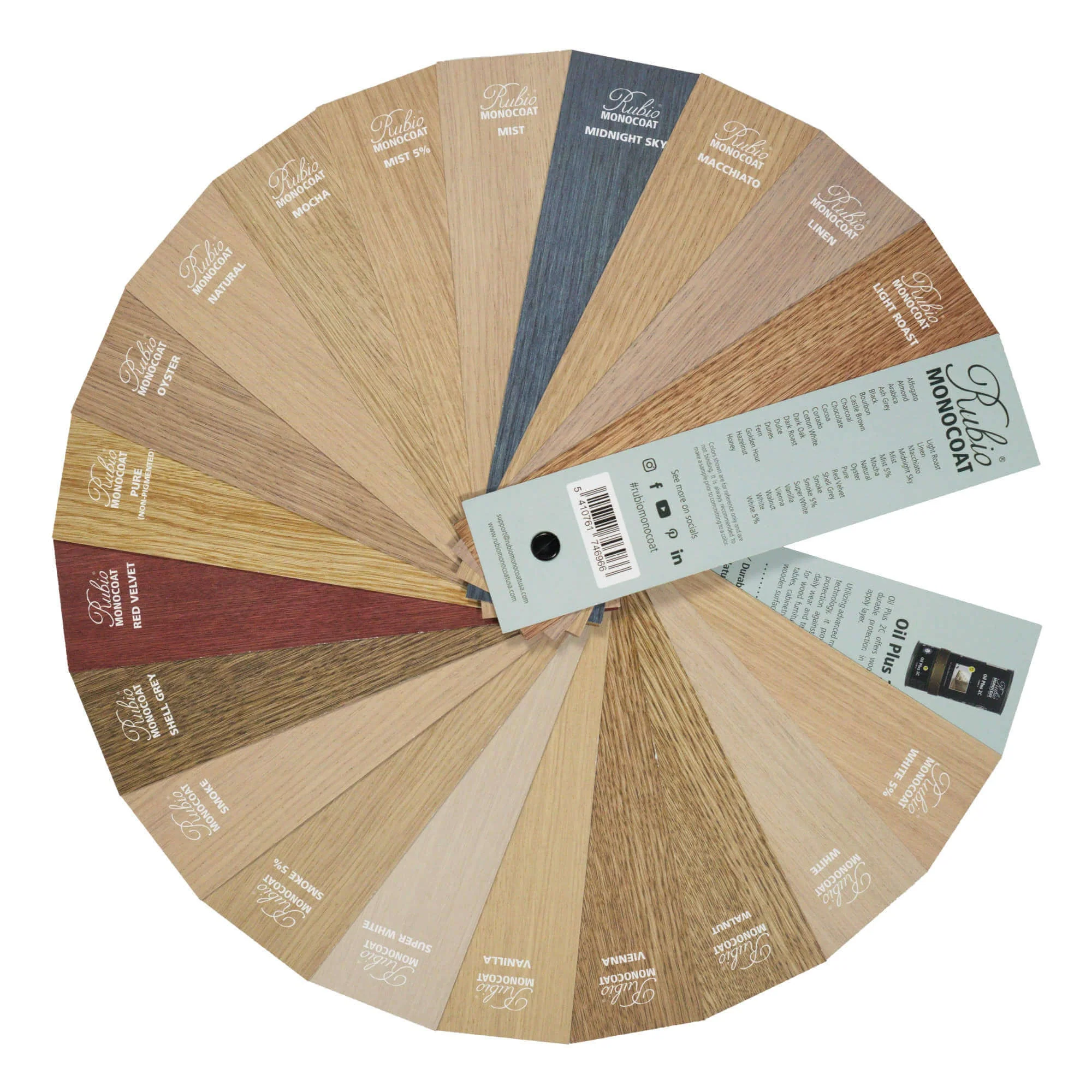 Oil Plus 2C Paper Fan Deck - Image 2